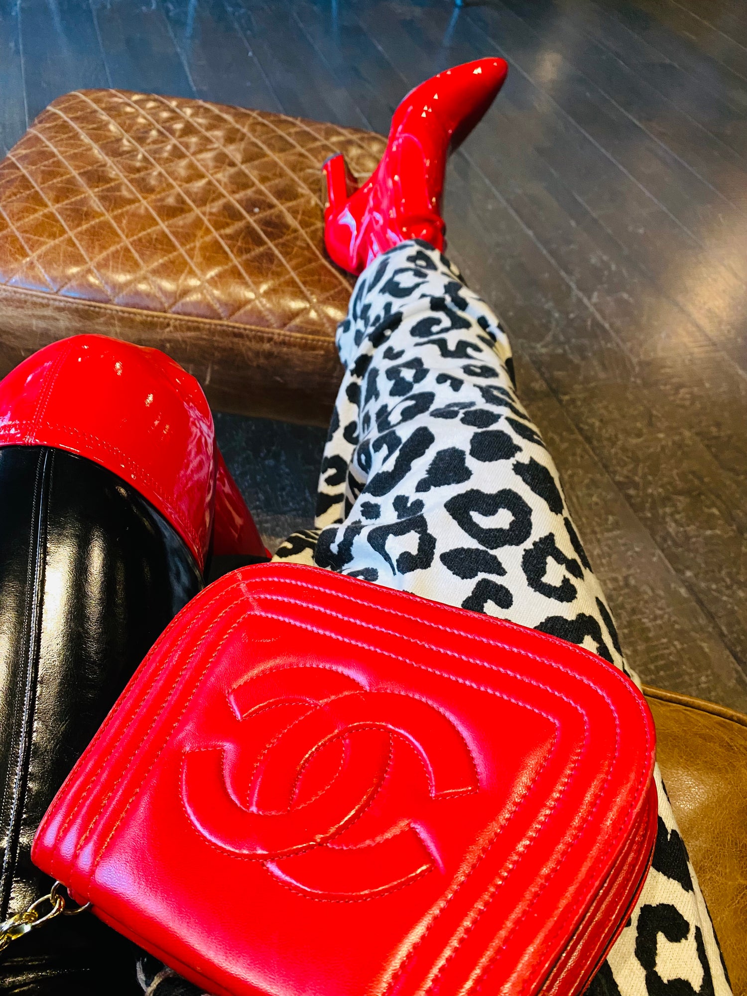 Vintage Chanel Lambskin Handbag