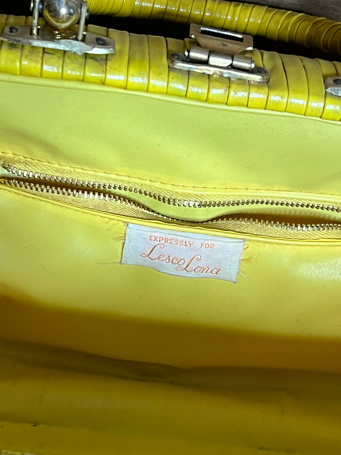 Vintage Lorna Lasco Wicker Bag