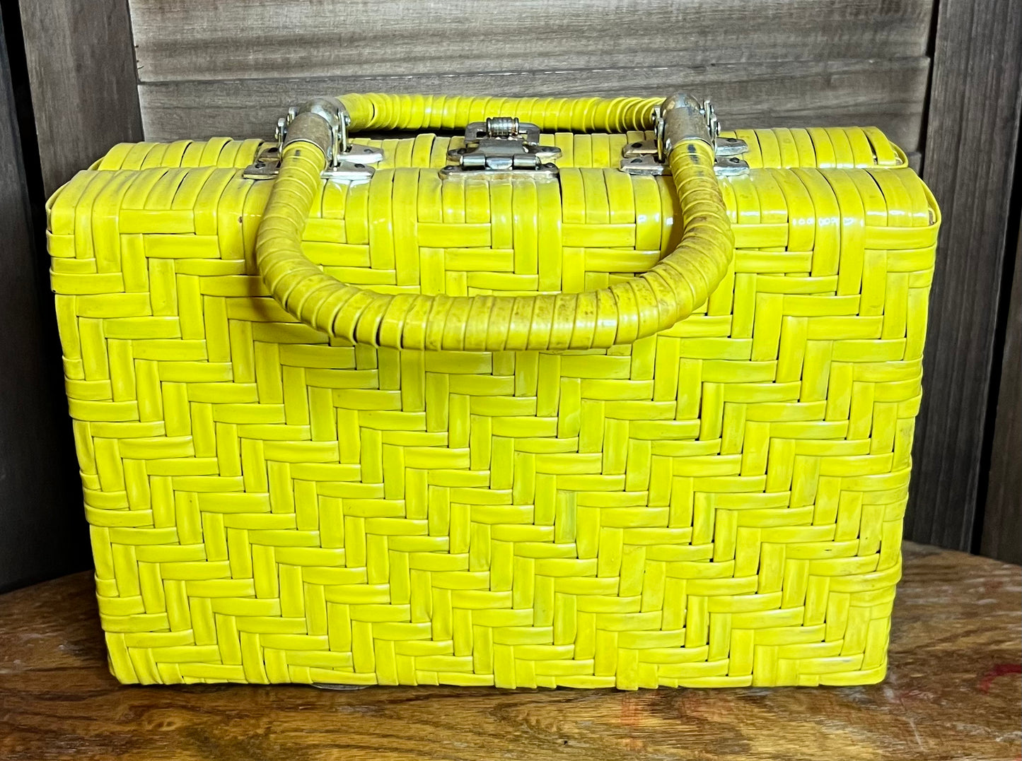 Vintage Lorna Lasco Wicker Bag